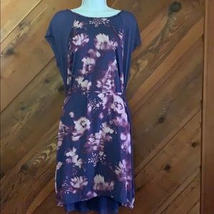 Simply Vera Wang Short Sleeved Floral Dress